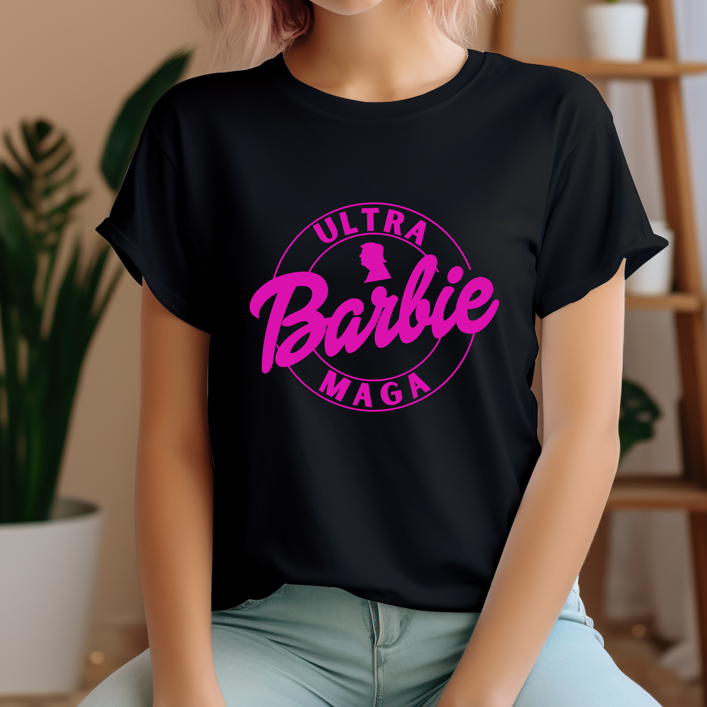 Ultra MAGA Barbie Tshirt - The Right Side Prints