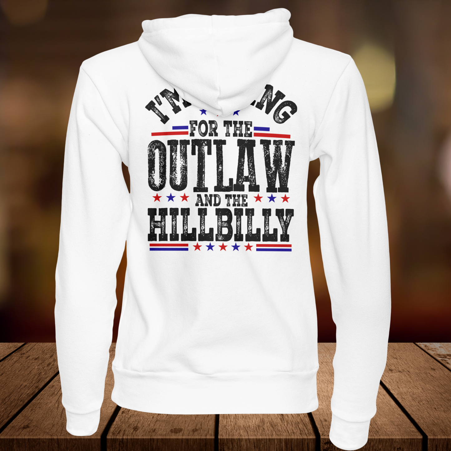 I'm voting for the outlaw and the hillbilly hoodie