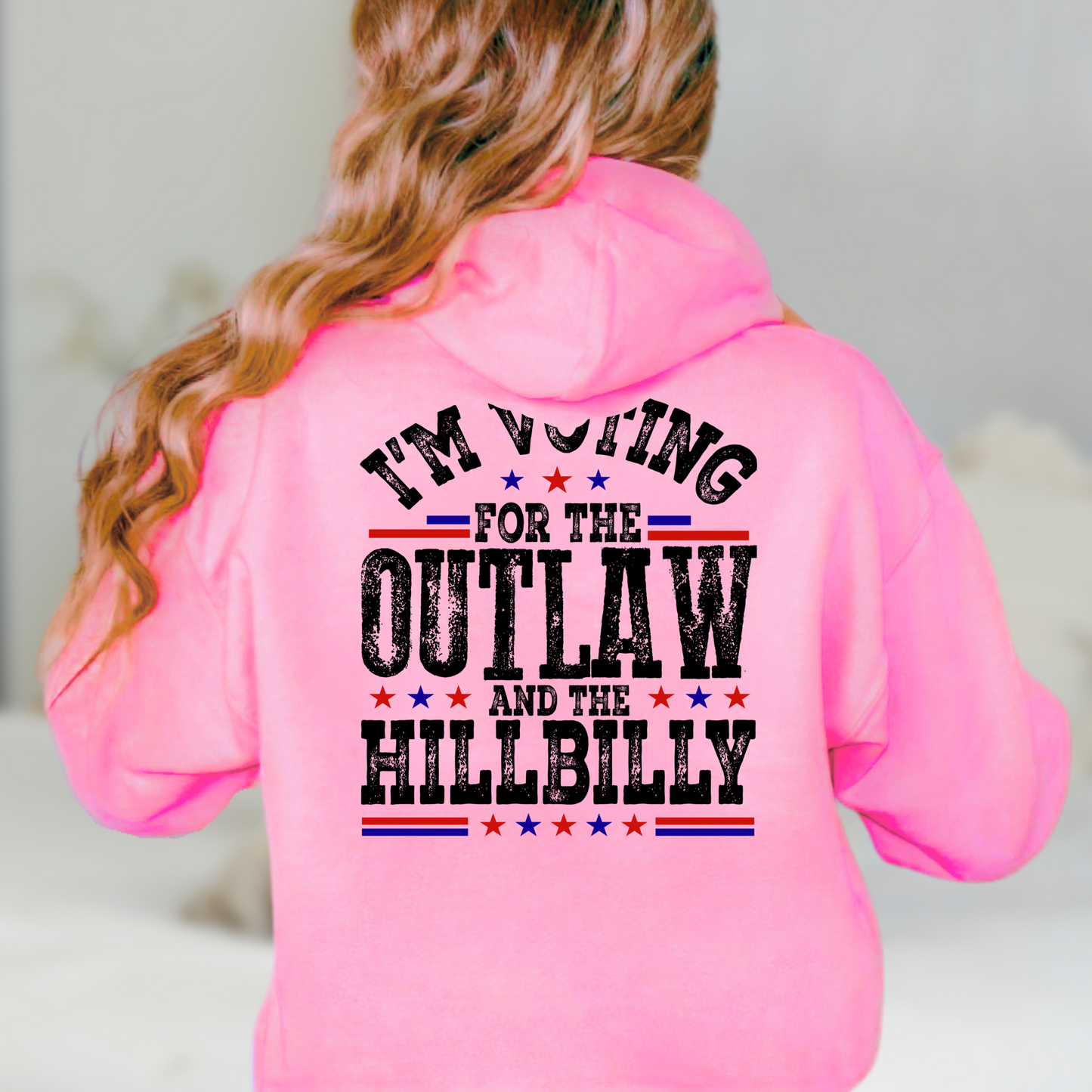 I'm voting for the outlaw and the hillbilly hoodie