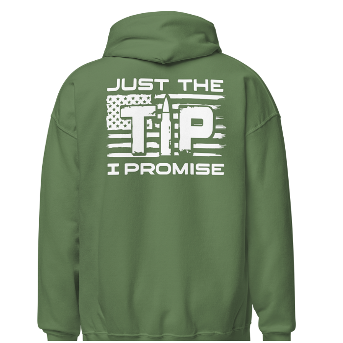 Just The Tip Hoodie - The Right Side Prints