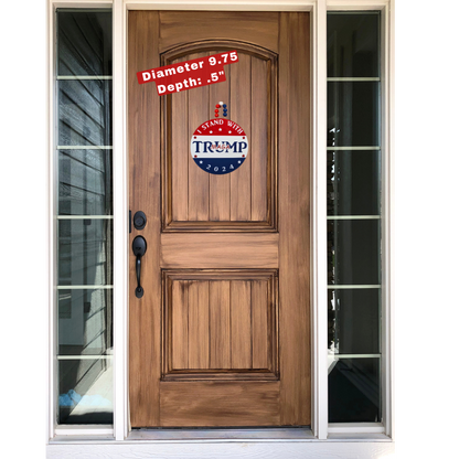 I STAND WITH TRUMP SIGN/DOOR HANGER