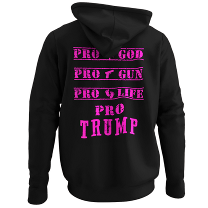 God Guns Life Trump Hoodie - The Right Side Prints