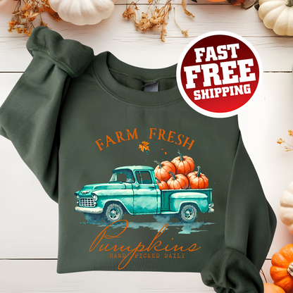 Farm Fresh Pumpkins Sweatshirt