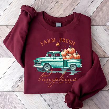 Farm Fresh Pumpkins Sweatshirt