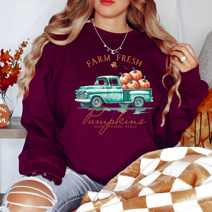 Farm Fresh Pumpkins Sweatshirt