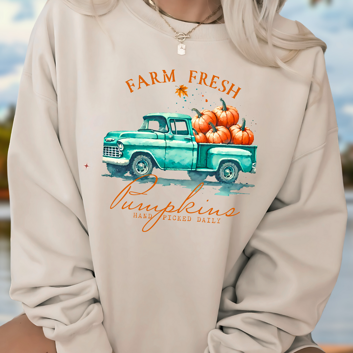 Farm Fresh Pumpkins Sweatshirt