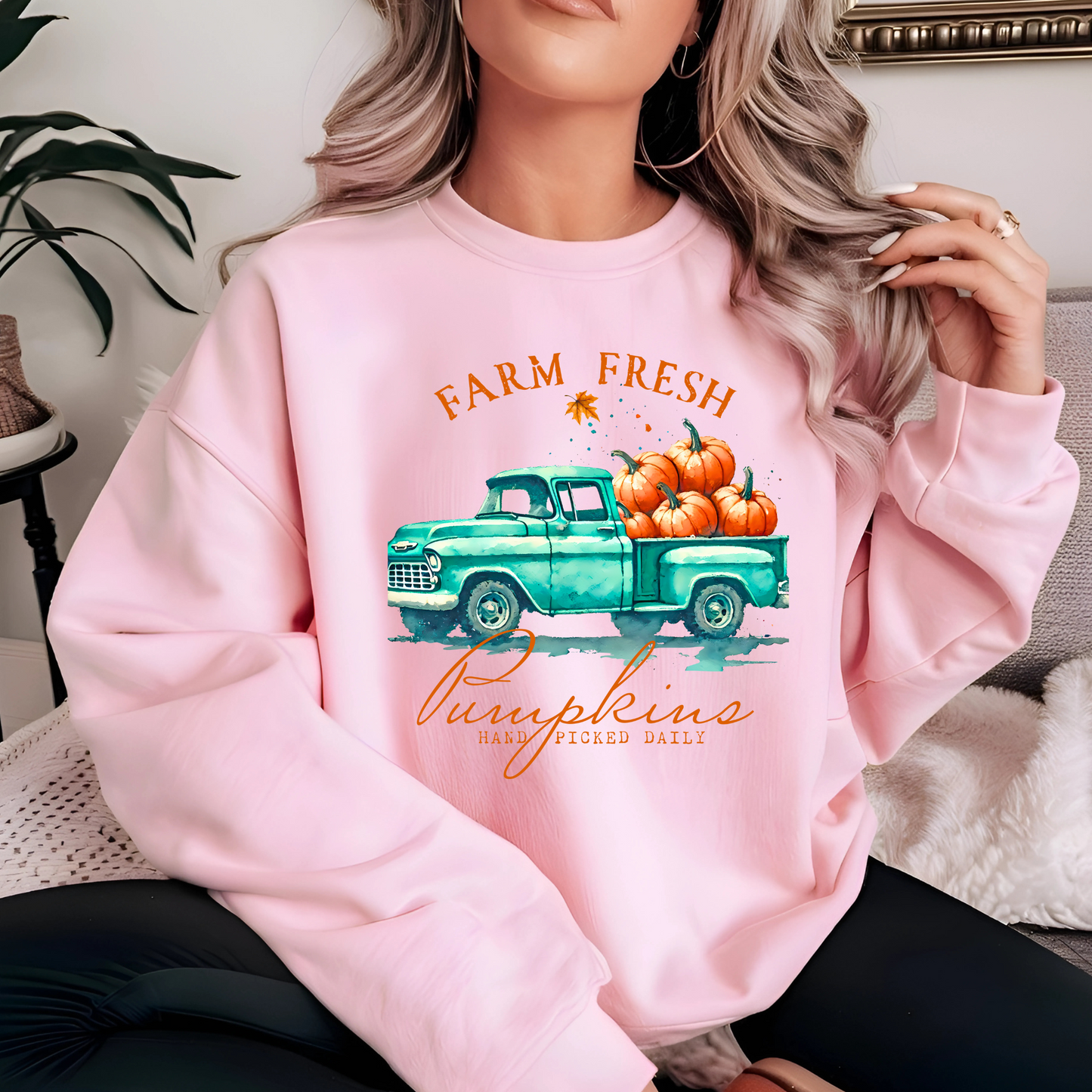 Farm Fresh Pumpkins Sweatshirt