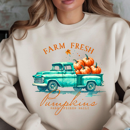 Farm Fresh Pumpkins Sweatshirt