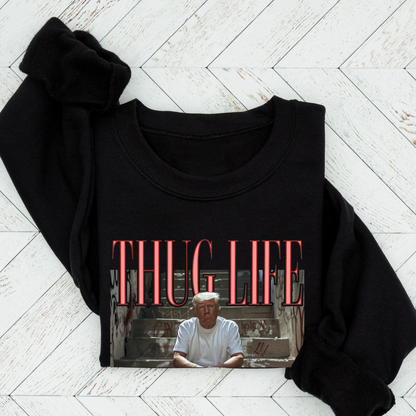 Folded, Bold Trump parody graphic sweatshirt for men & women