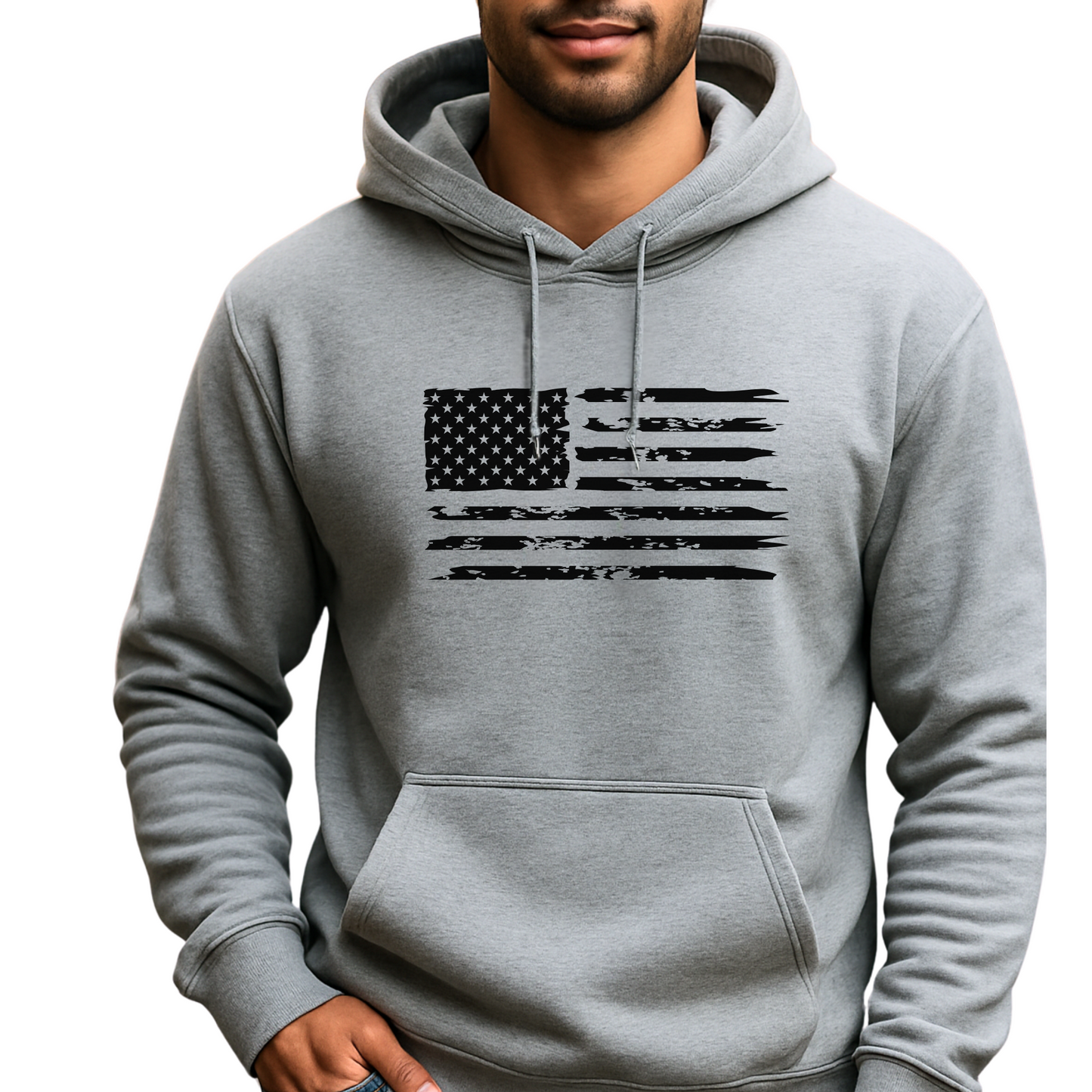 Pro God, Pro Gun, Pro Life, Pro Trump – Patriotic Men's Hoodie