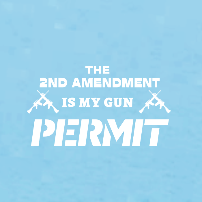 Gun Permit Decal - The Right Side Prints