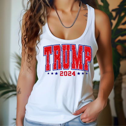 Trump 2024 Faux Glitter