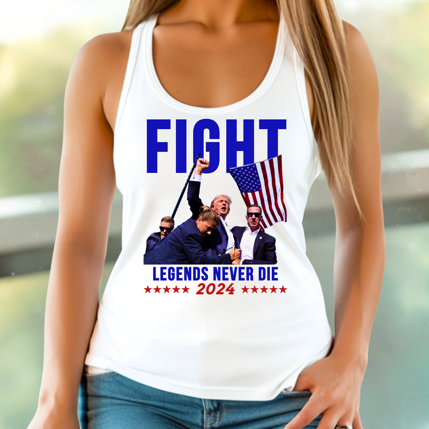 Legends Never Die Tank Top