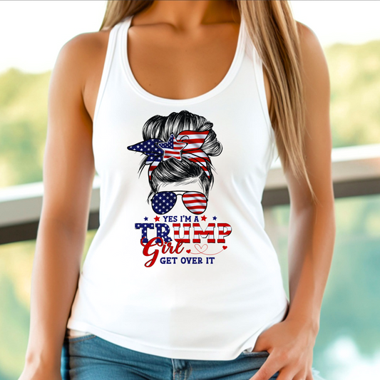 Trump Girl - Get Over It - Tank Top