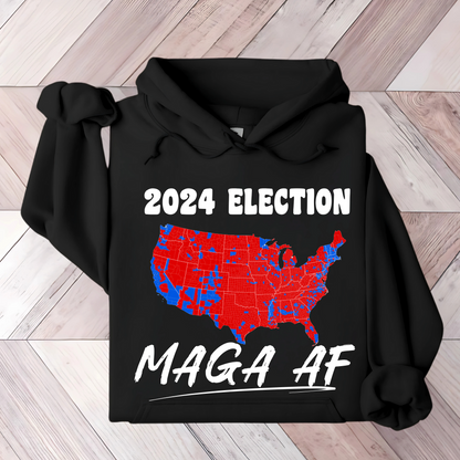 Trump’s 2024 Win Election MAGA Map Sweatshirt/Hoodie