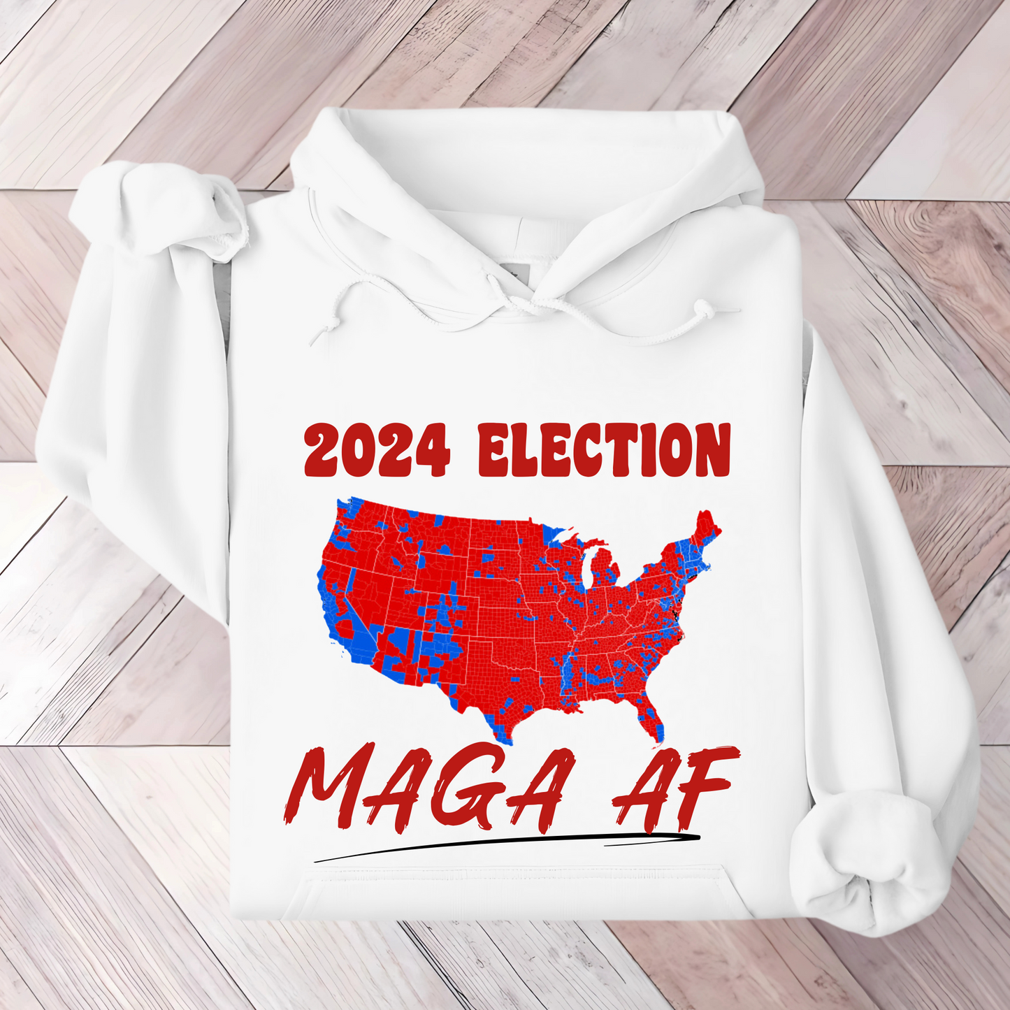 Trump’s 2024 Win Election MAGA Map Sweatshirt/Hoodie