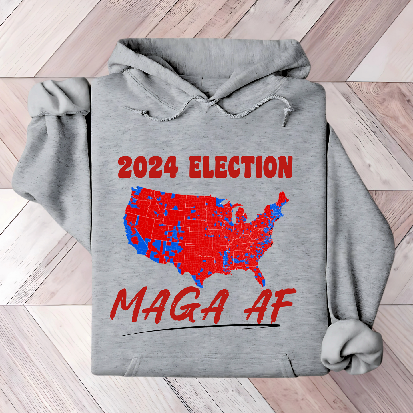 Trump’s 2024 Win Election MAGA Map Sweatshirt/Hoodie