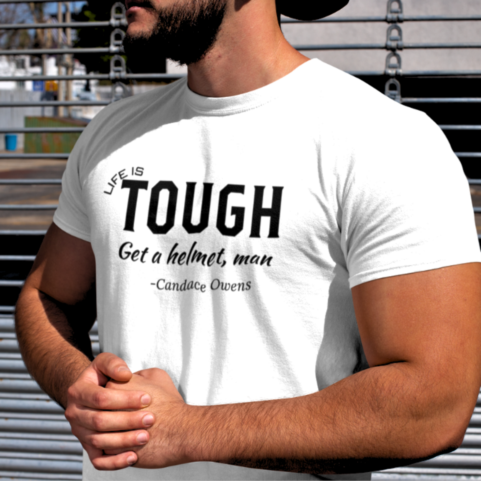 Life is Tough T-shirt - The Right Side Prints