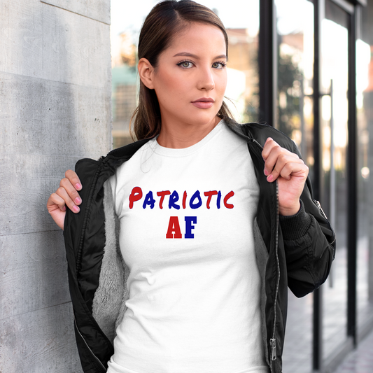 PATRIOTIC AF T-SHIRT - The Right Side Prints