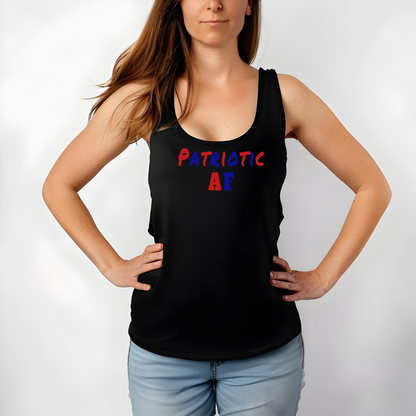 PATRIOTIC AF TANK TOP