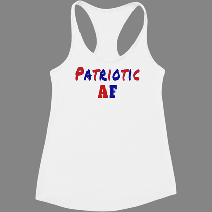 PATRIOTIC AF TANK TOP