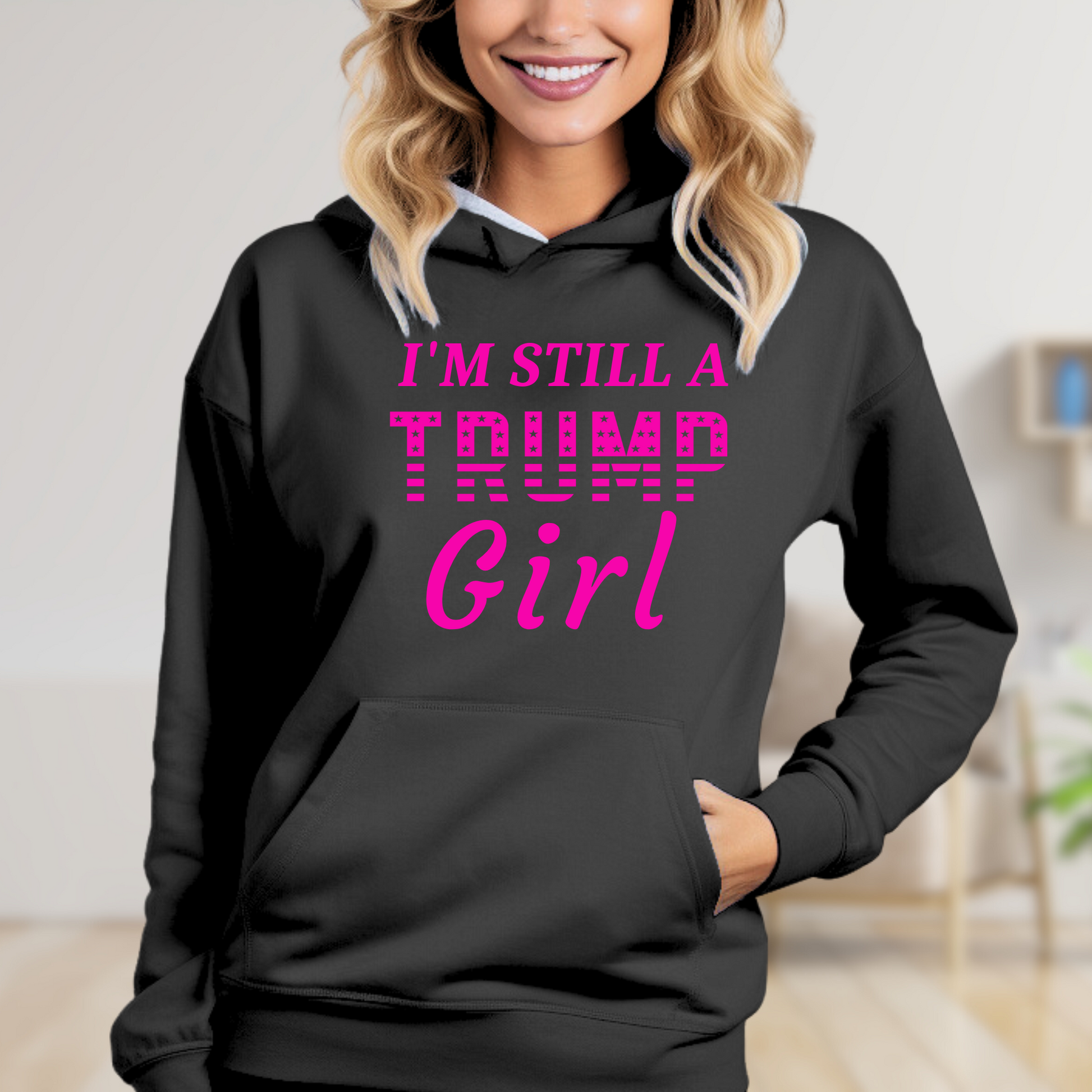 Trump Girl Hoodie - The Right Side Prints