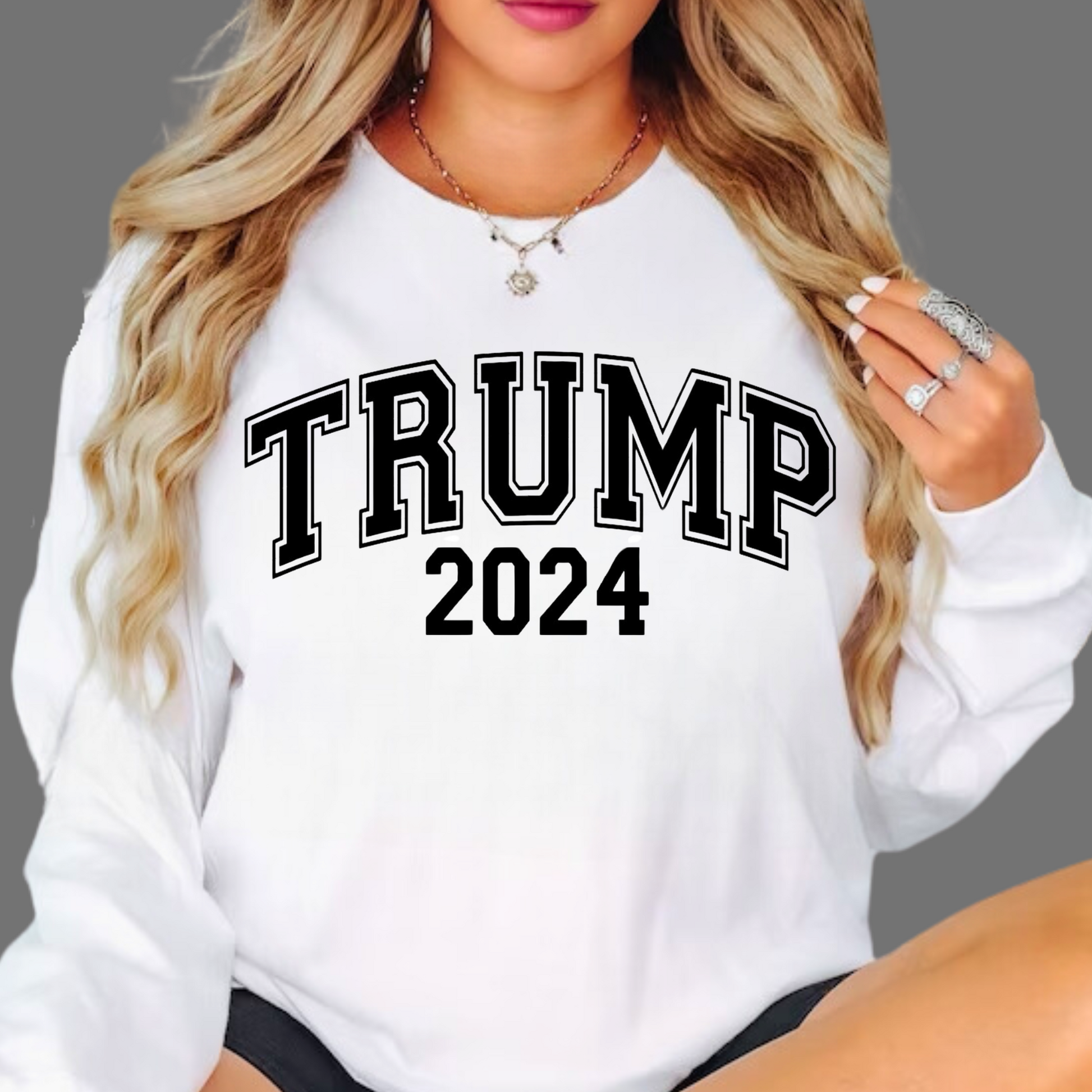 TRUMP 2024 SWEATSHIRT - The Right Side Prints