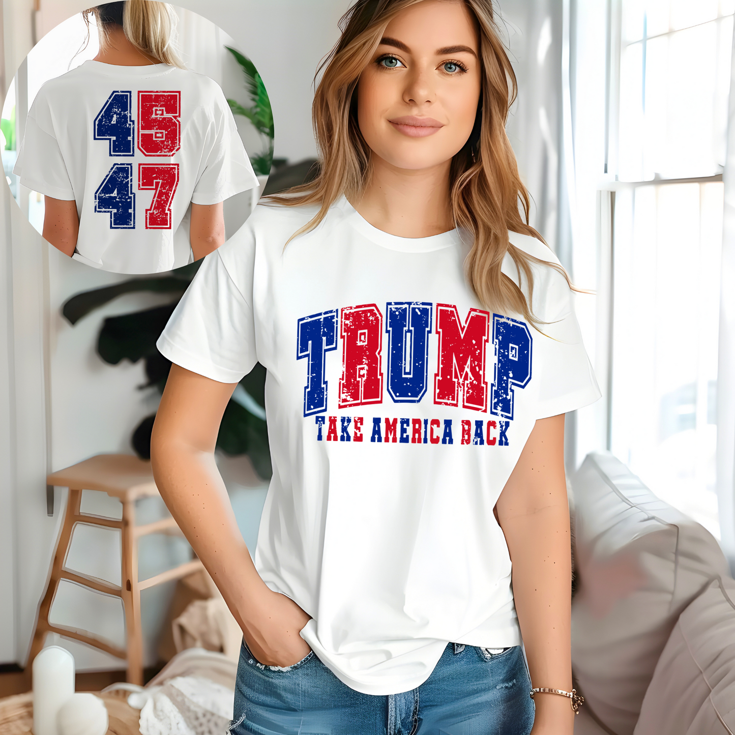 TRUMP TAKE AMERICA BACK TSHIRT