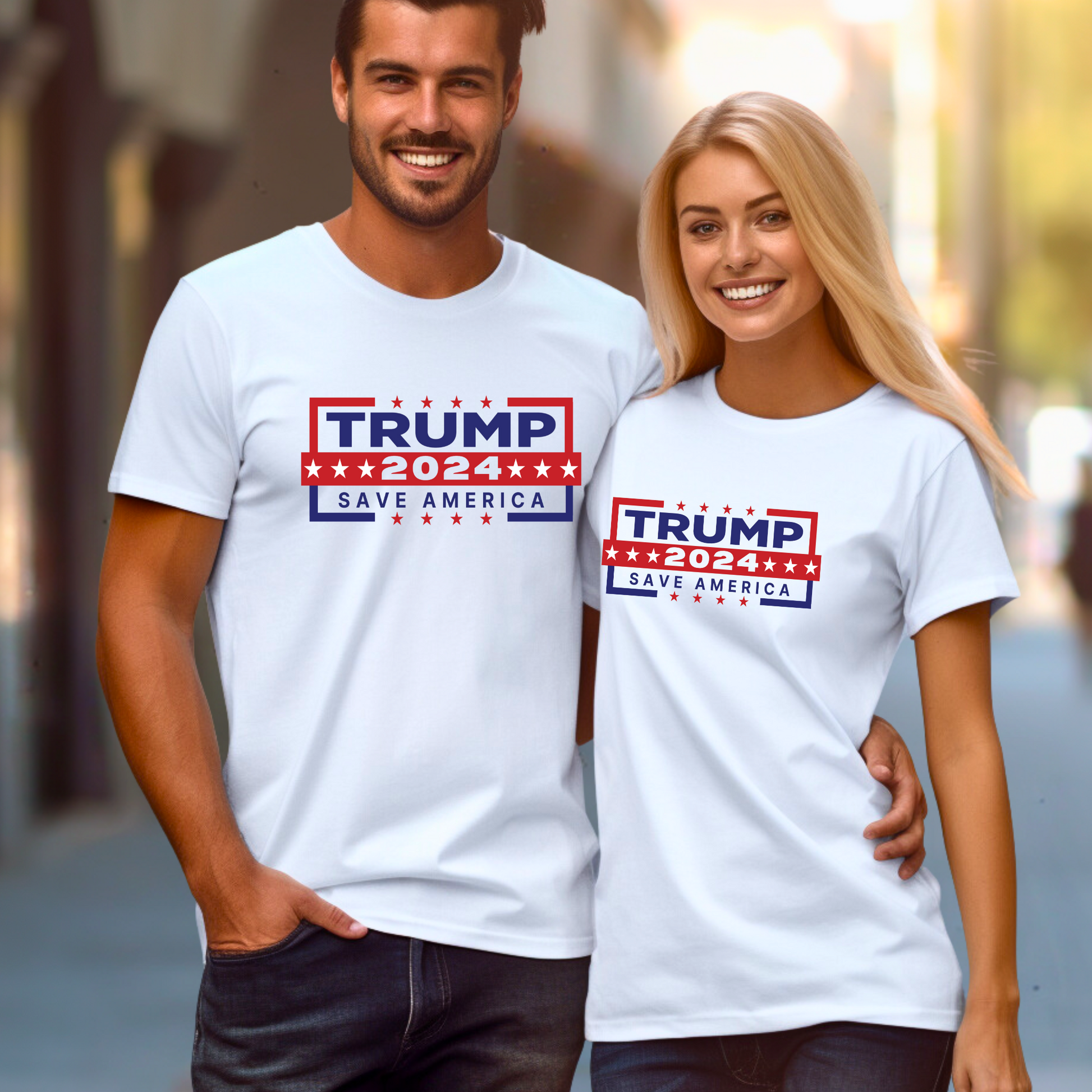 Trump 2024 Unisex T-Shirt - The Right Side Prints