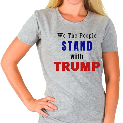 We The People Stand With Trump - The Right Side Prints