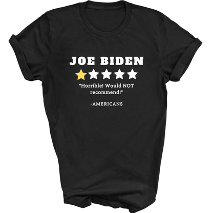 Joe Biden Reviews T-Shirt - The Right Side Prints