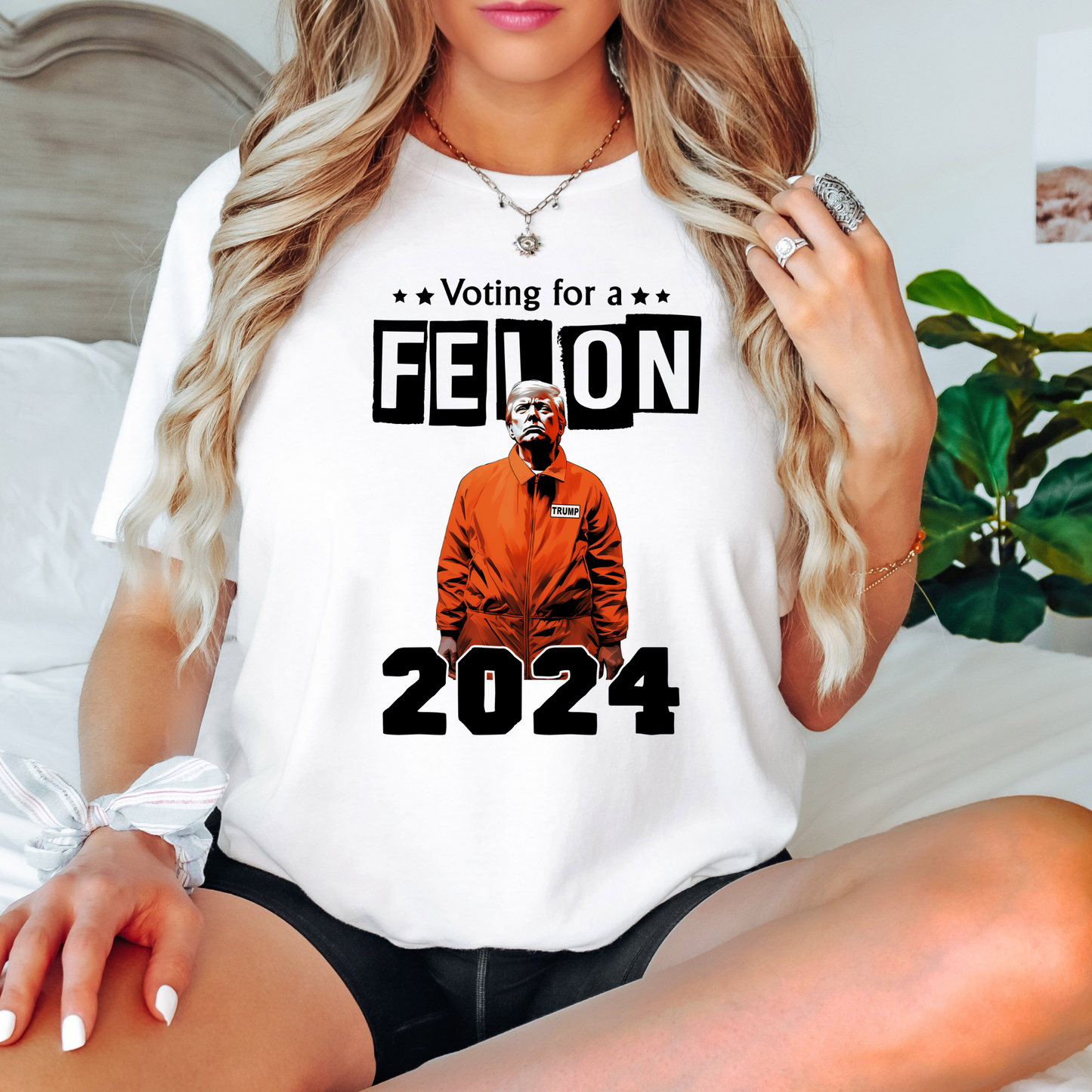 I'm Voting For A Felon Tshirt