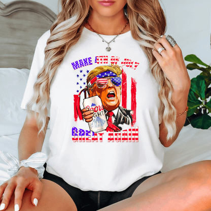 4th of July MAGA Shirt - The Right Side Prints4th of July MAGA ShirtT - ShirtSmallWhite