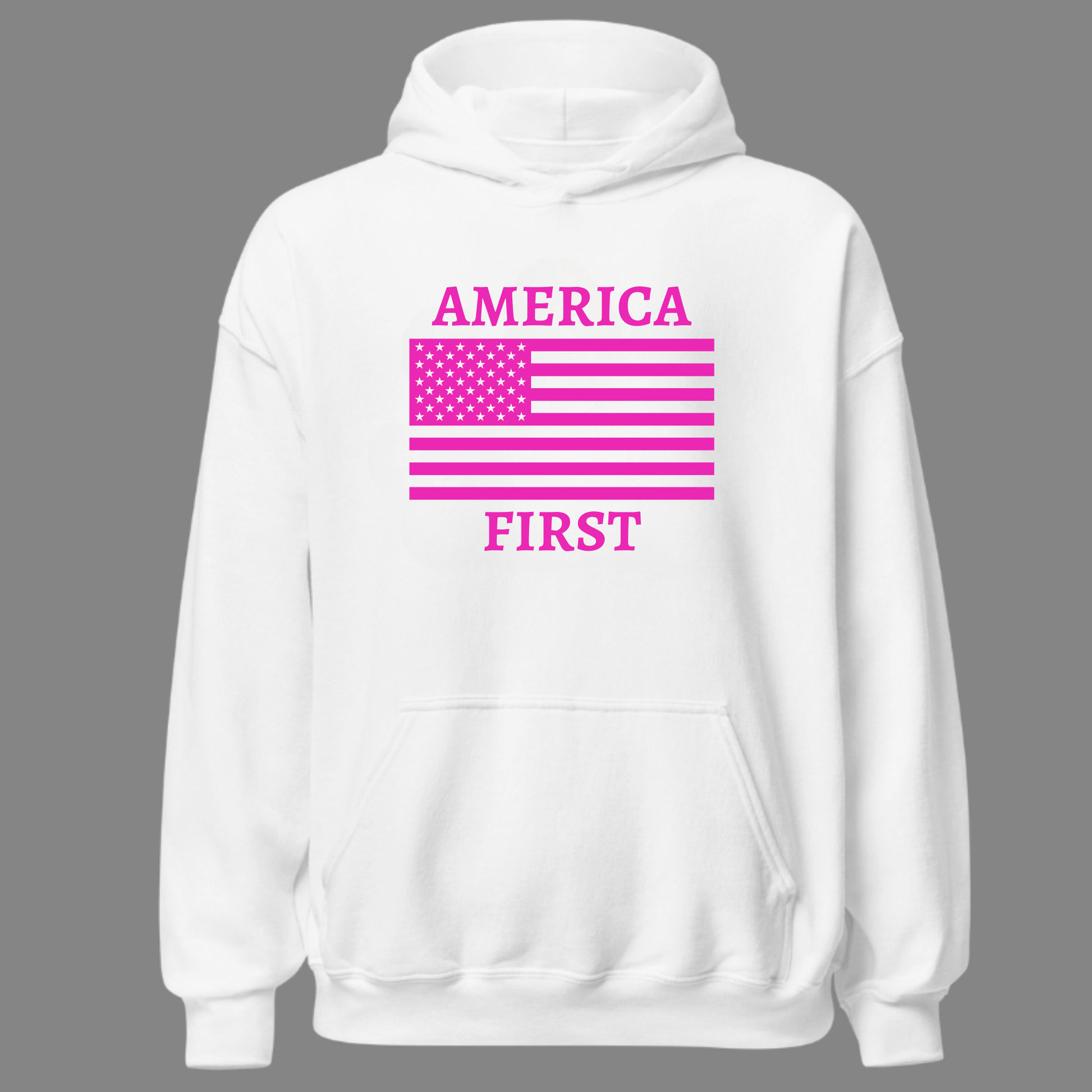 America First Hoodie - The Right Side Prints