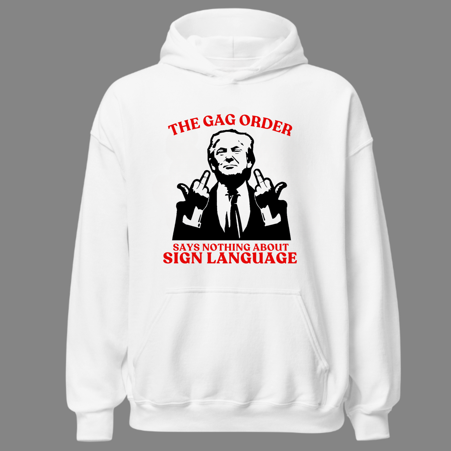 Trump Gag Order Sweatshirt - The Right Side Prints