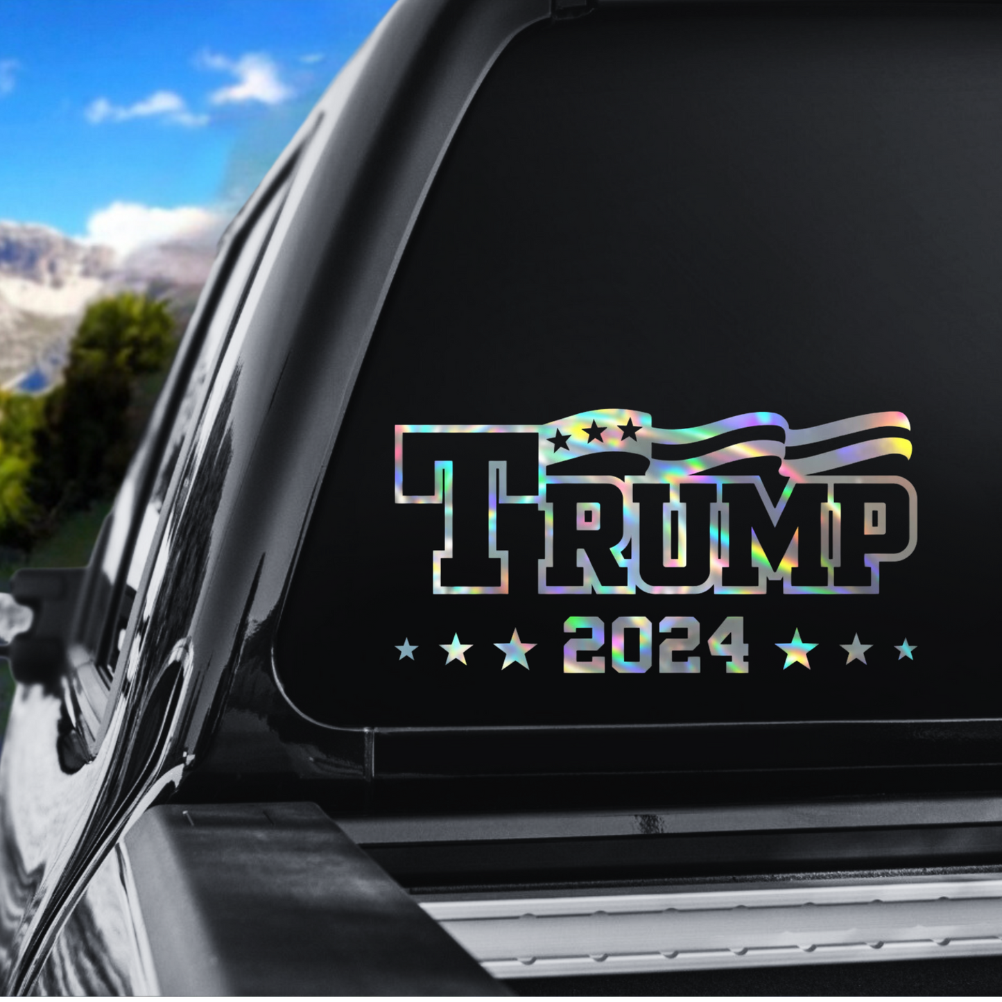 Trump decal