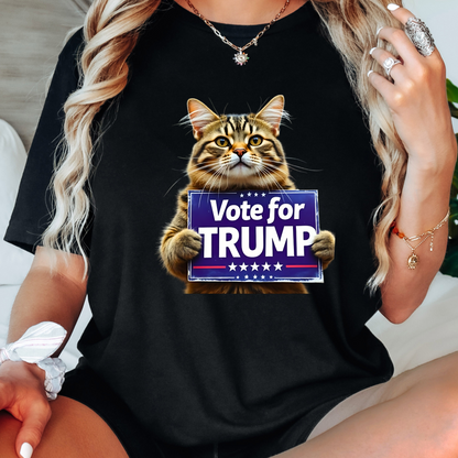 They're Eating The Dogs They're Eating The Cats Shirt - Donald Trump  Cats for Trump 2024