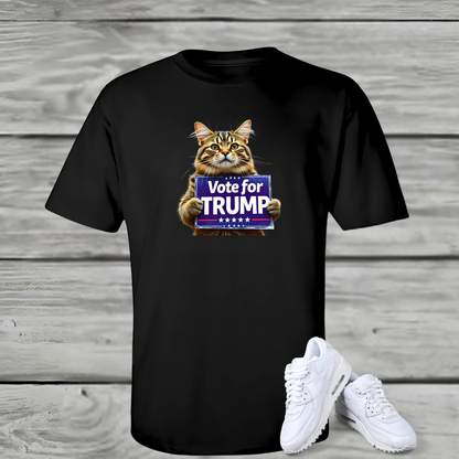 They're Eating The Dogs They're Eating The Cats Shirt - Donald Trump  Cats for Trump 2024