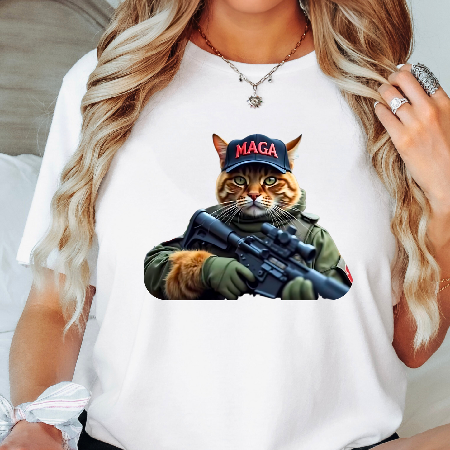 They're Eating The Dogs They're Eating The Cats Shirt - MAGA Cat T-shirt