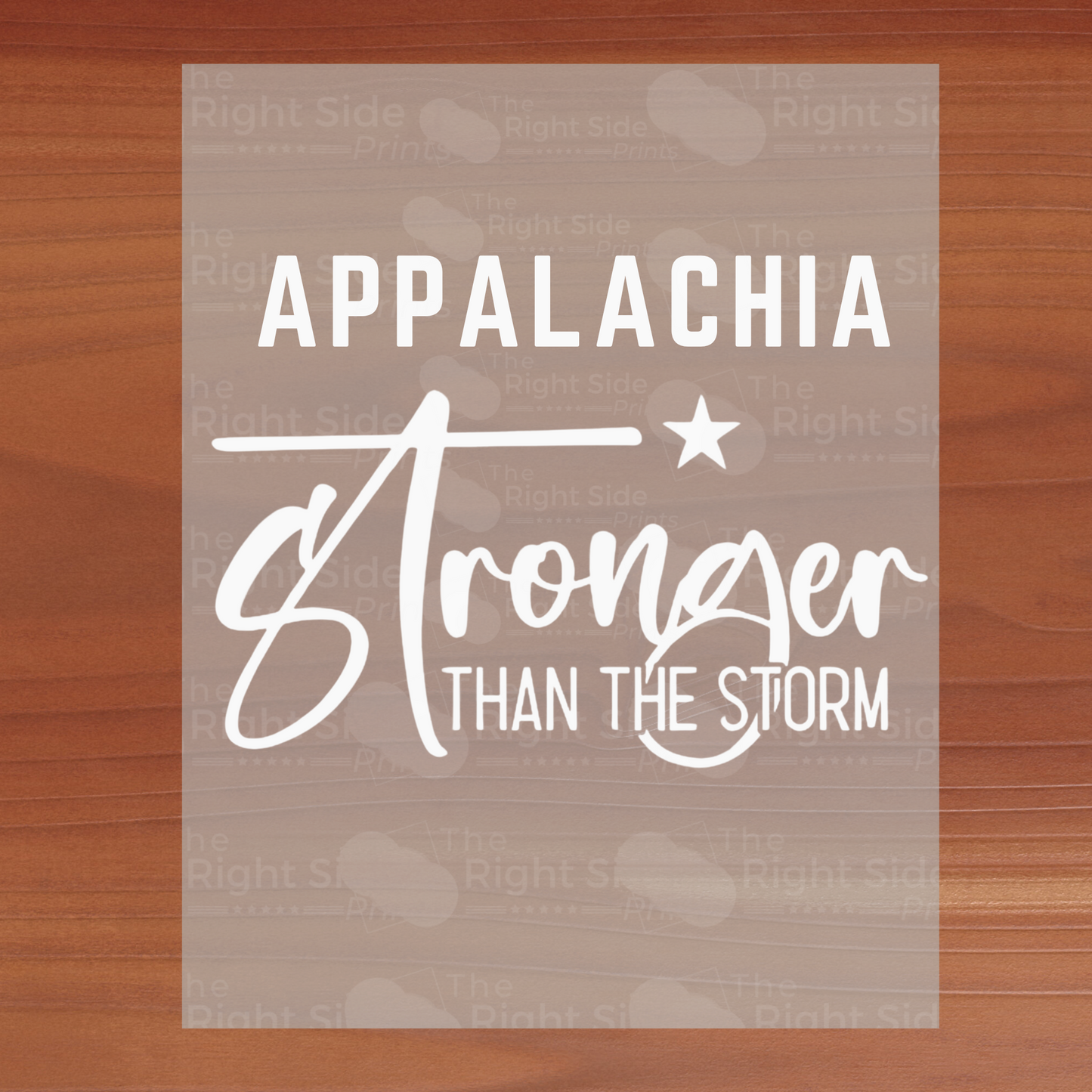 Appalachia  - Stronger than the storm decal