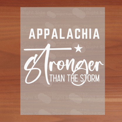 Appalachia  - Stronger than the storm decal