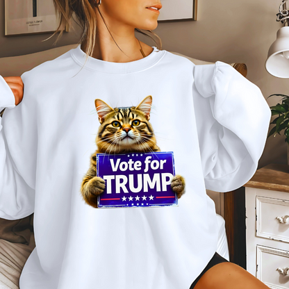 Cats for Trump Sweatshirt