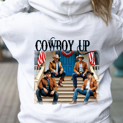 Trump Cowboy Up 2024 Sweatshirt/Hoodie