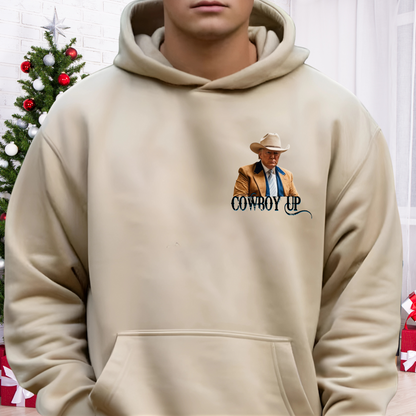 Trump Cowboy Up 2024 Sweatshirt/Hoodie