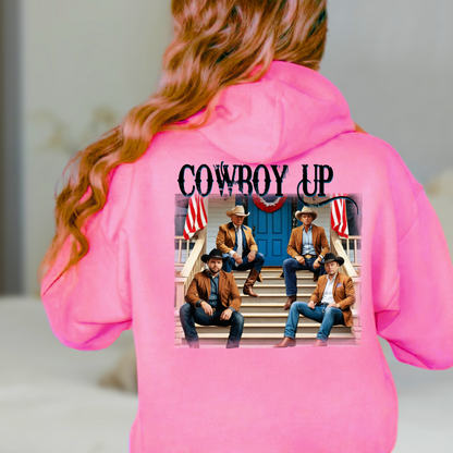 Trump Cowboy Up 2024 Sweatshirt/Hoodie