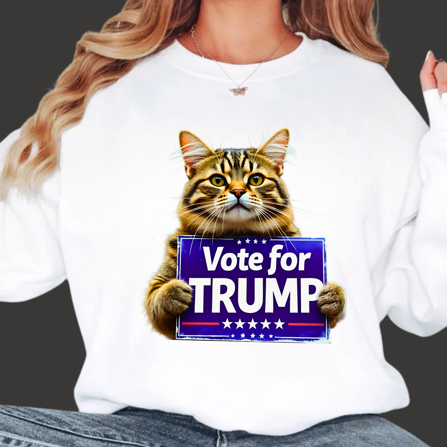 Cats for Trump Sweatshirt