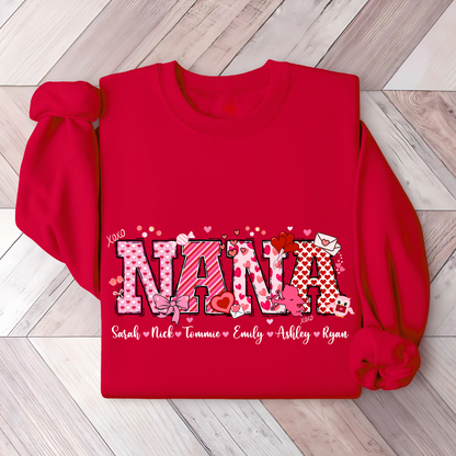 Personalized Valentines Day Sweatshirt