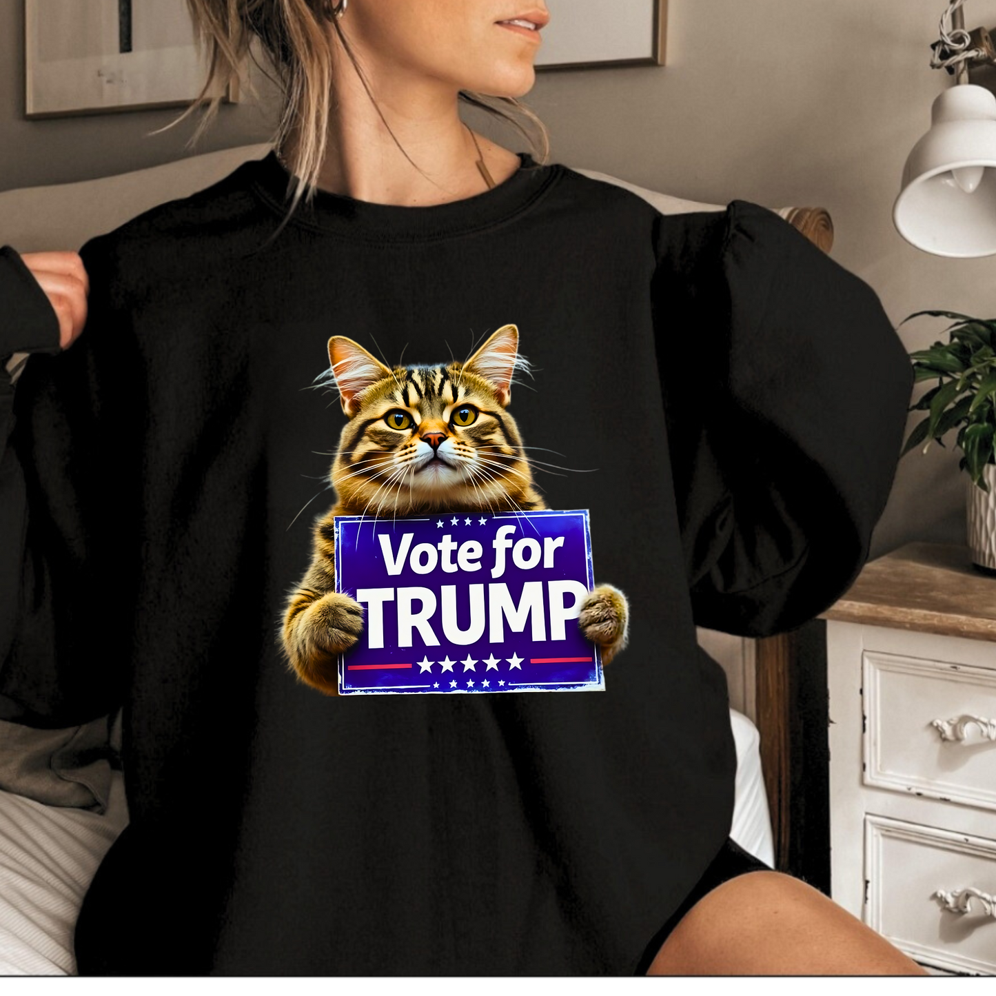 Cats for Trump Sweatshirt