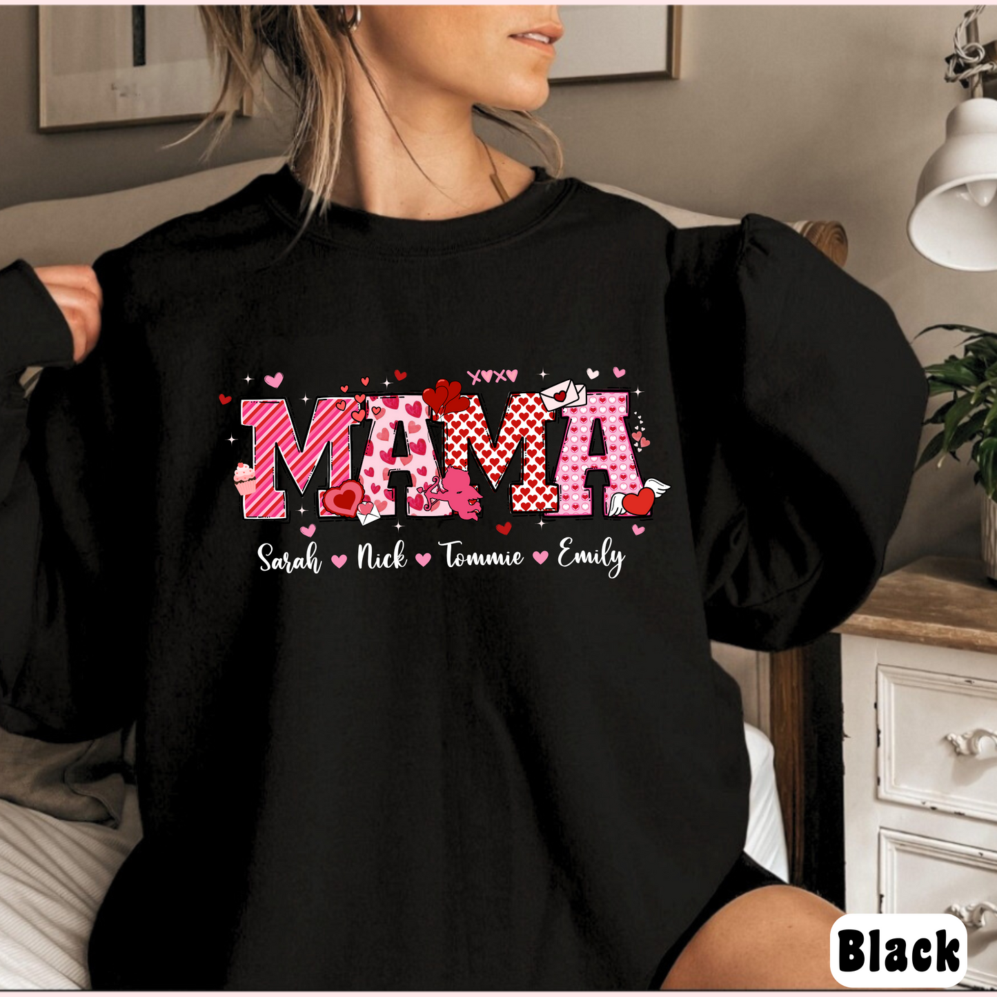 Personalized Valentines Day Sweatshirt