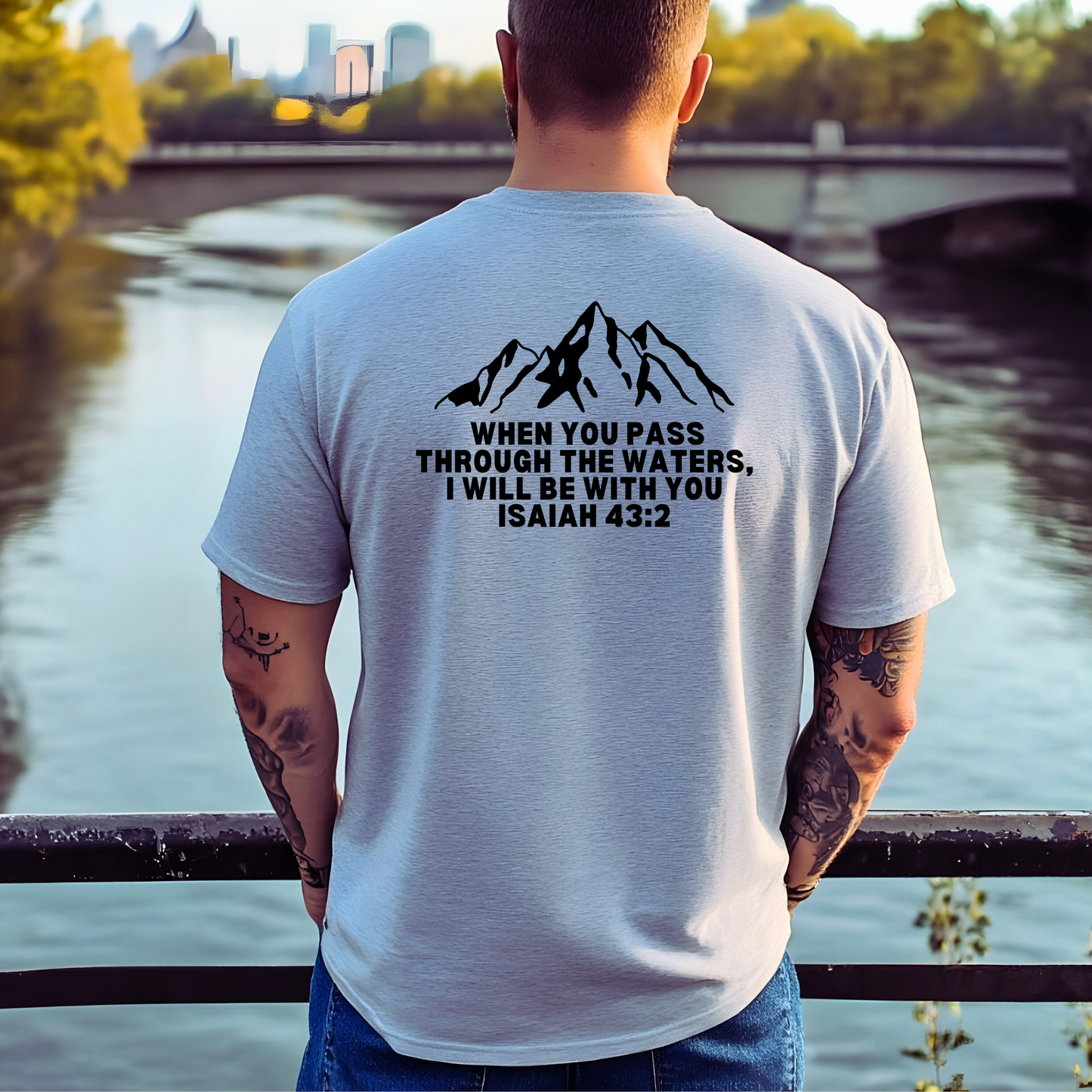 Stay Strong NC Bible Verse Tshirt (Unisex)